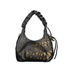 Black Polyurethane Women's Bag