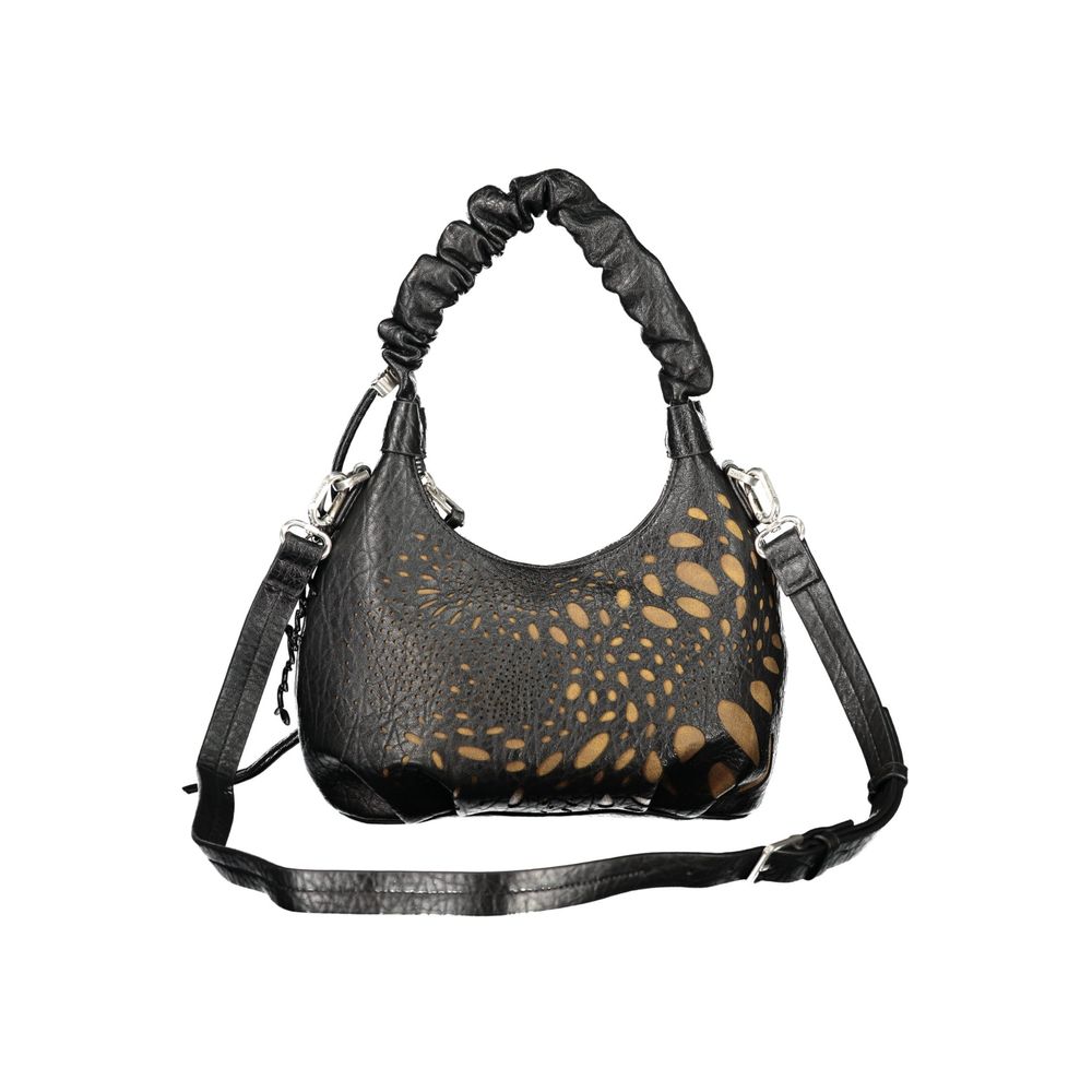 Black Polyurethane Women's Bag