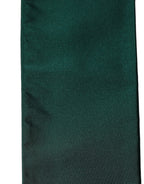 Men Green Satin Silk Fringed Lace Stole