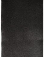 Men Black Satin Silk Skinny Neck Shawl Scarf