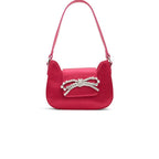 Pink Polyester Handbag