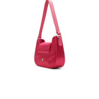 Pink Polyester Handbag