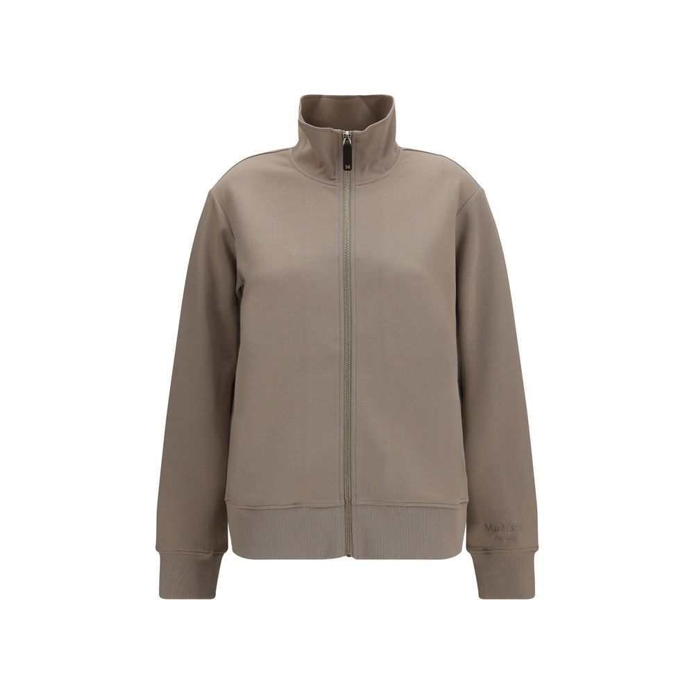 Beige Cotton Sweatshirt