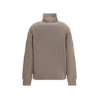 Beige Cotton Sweatshirt