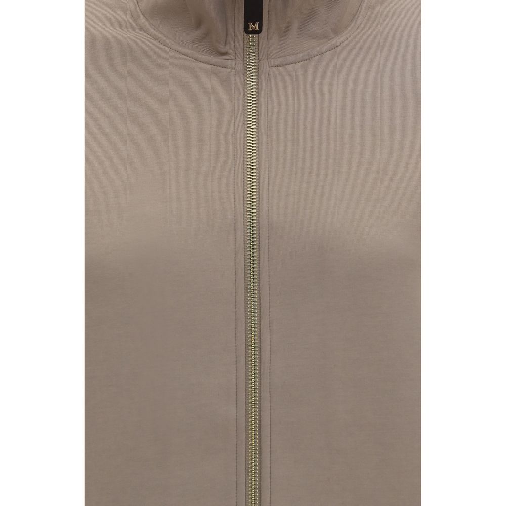 Beige Cotton Sweatshirt