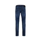 Blue Cotton Skinny Jeans