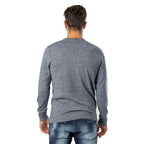 Blue Cotton Sweatshirt