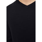 Black Cotton Sweatshirt