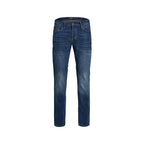 Blue Cotton Skinny Jeans