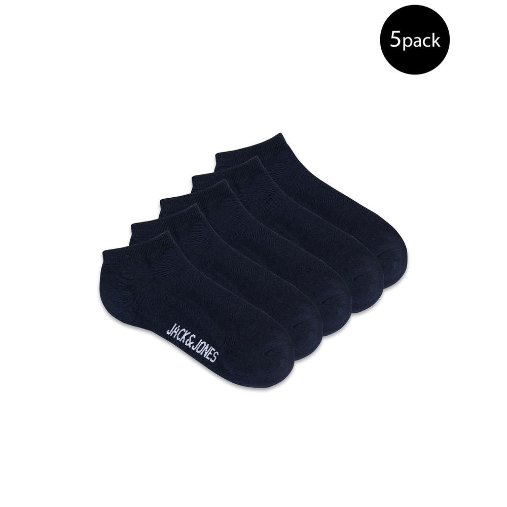 Blue Cotton Socks