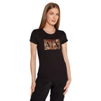 Black Cotton T-Shirt