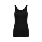 Black Cotton Tank Tops