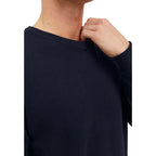 Blue Cotton Sweatshirt