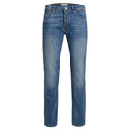 Blue Cotton Skinny Jeans