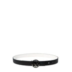 Black Polyester Thin Belt