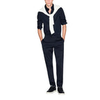 Blue Cotton Dress Shirt
