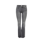 Gray Cotton Skinny Jeans
