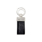 Black Leather Keychain