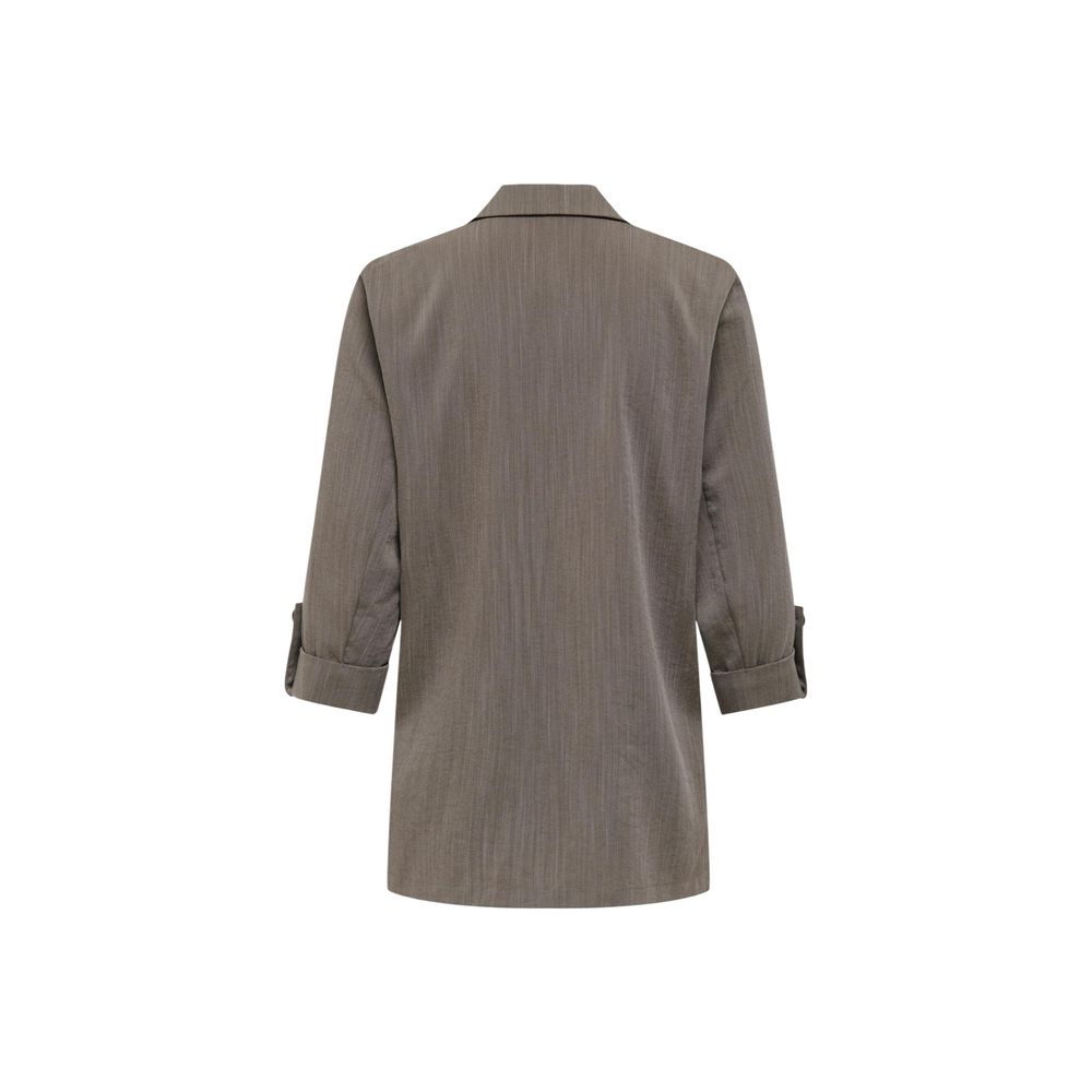 Beige Viscose Blazer