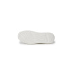 White Polyethylene Low Top Sneakers