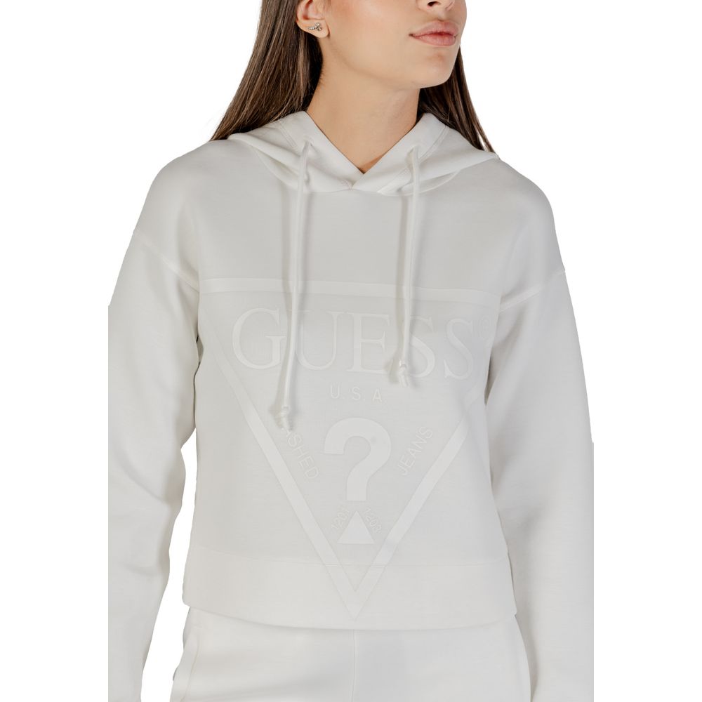 Cream Viscose Hoodie