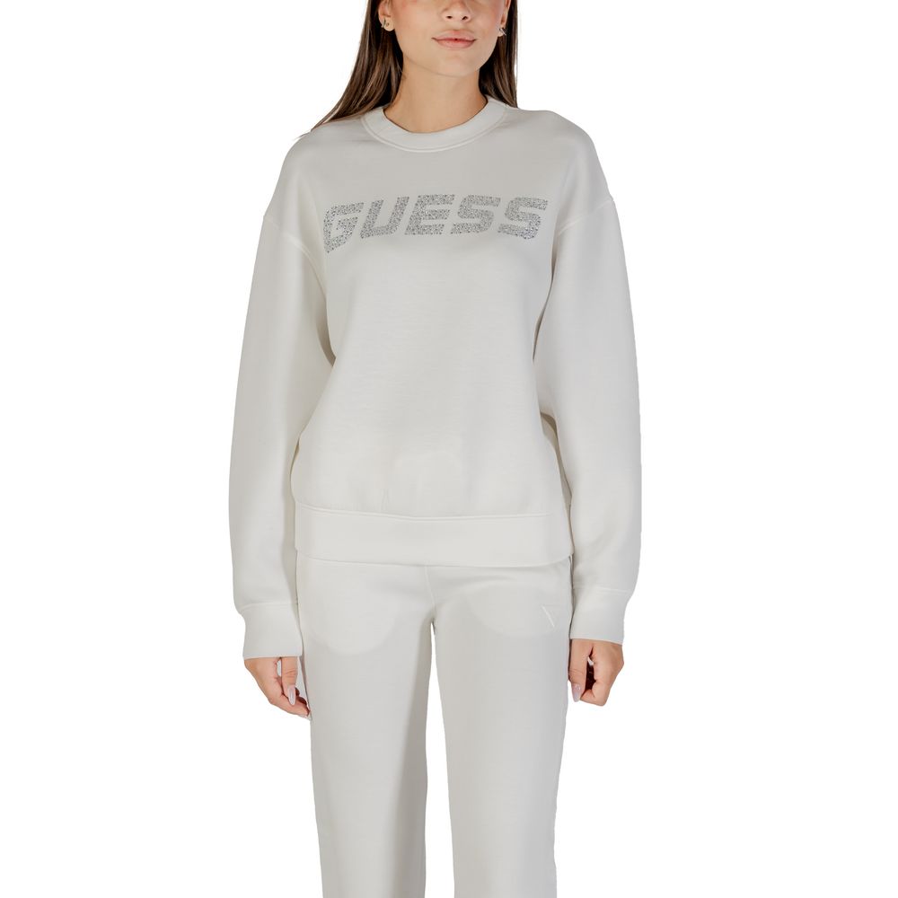 Cream Viscose Sweatshirt