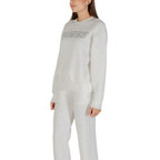 Cream Viscose Sweatshirt