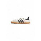 Beige Leather Athletic Sneakers