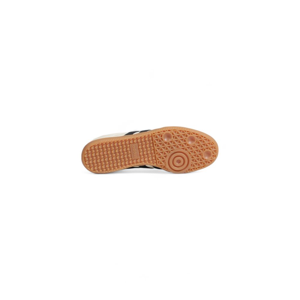 Beige Leather Athletic Sneakers