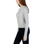 Silver Viscose Sweatshirt