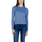 Blue Viscose Sweatshirt