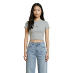 Gray Cotton T-Shirt