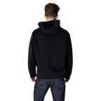 Black Cotton Hoodie