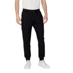 Black Cotton Joggers (Workout Pants)