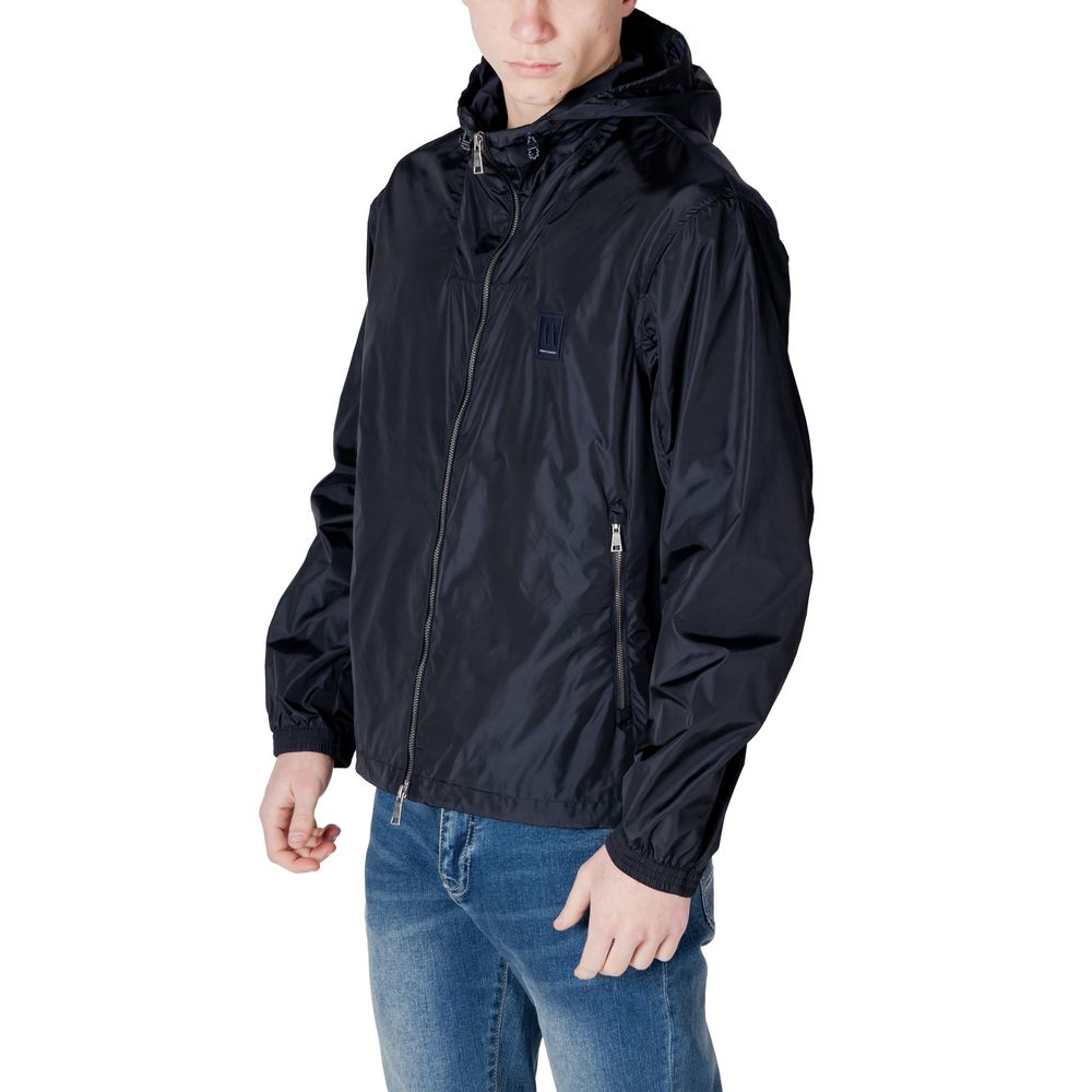 Blue Polyamide Shell Jacket