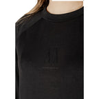 Black Viscose Sweatshirt