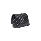 Black Polyester Handbag