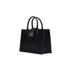Black Polyester Handbag