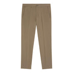 Beige Polyester Skinny Pants