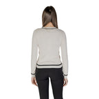 Cream Viscose Cardigan