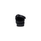 Black Recycled Polyester Platform Pumps