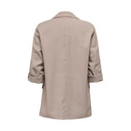 Beige Viscose Blazer