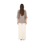 Beige Viscose Blazer