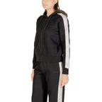Black Cotton Hoodie