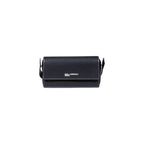 Black Artificial Leather Handbag
