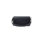 Black Artificial Leather Handbag