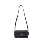 Black Artificial Leather Handbag