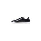 Black Leather Sneakers
