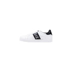 Black And White Leather Low Top Sneakers
