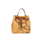 Beige Leather Handbag